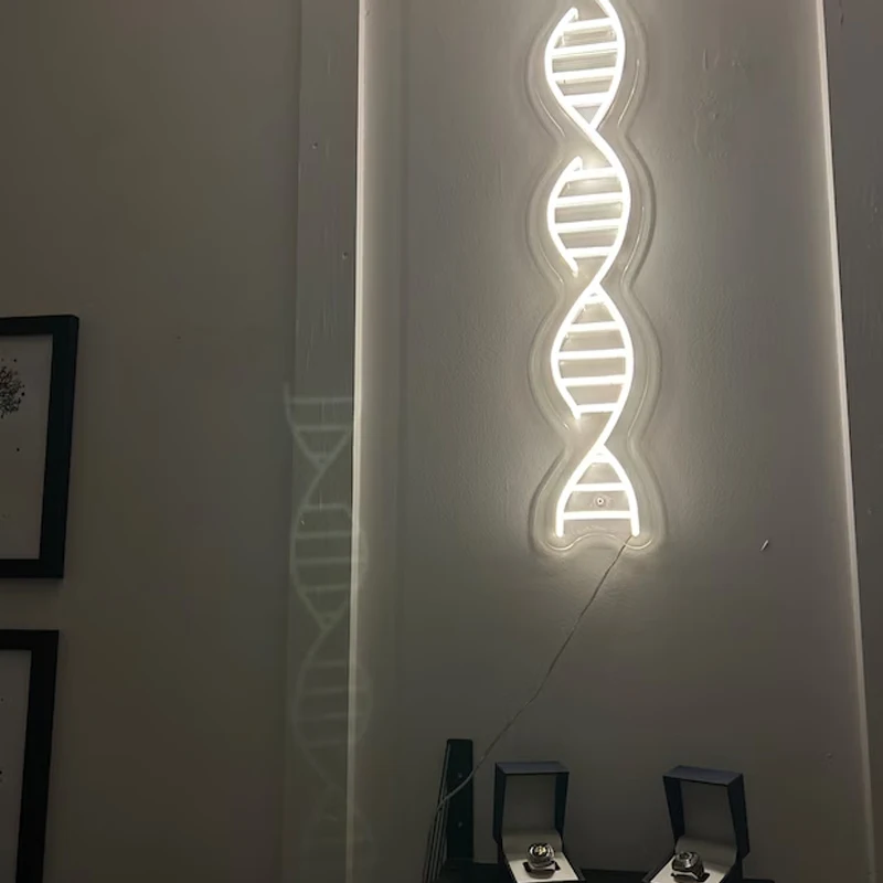 Custom Fashion Neon Signs Dna Anime Cartoon Neon Light Biological Laboratory Decorative Marker Lamp Classroom Decor Lamp
Custom Fashion Neon Signs Dna Anime Cartoon Neon Light Biological Laboratory Decorative Marker Lamp Classroom Decor Lamp