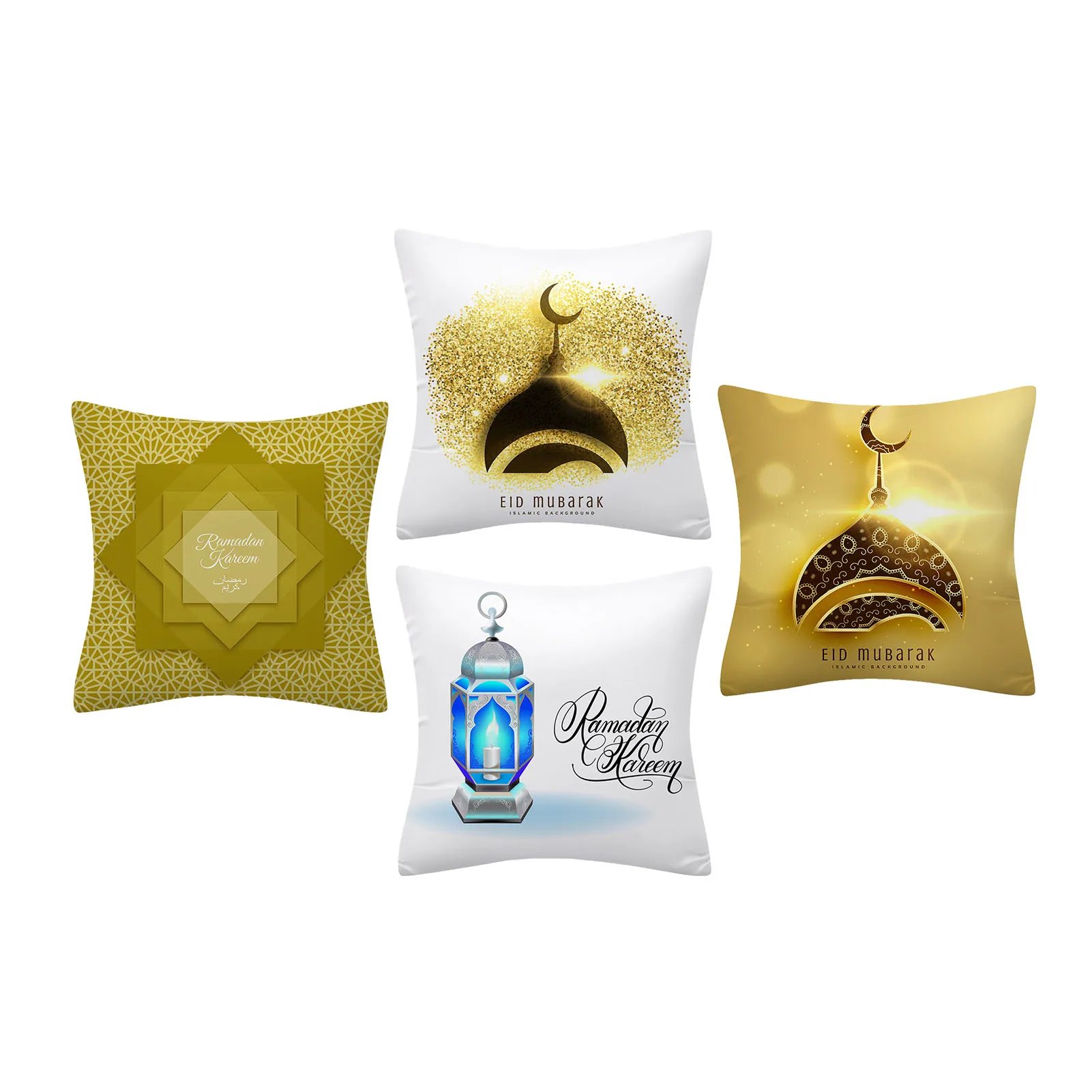 4pcs Ramadan Pillowcase Decorations For Home EID Mubarak Decorative Pillowcase Square Moon Throw Pillow Cases Decorative Pillow
4pcs Ramadan Pillowcase Decorations For Home EID Mubarak Decorative Pillowcase Square Moon Throw Pillow Cases Decorative Pillow