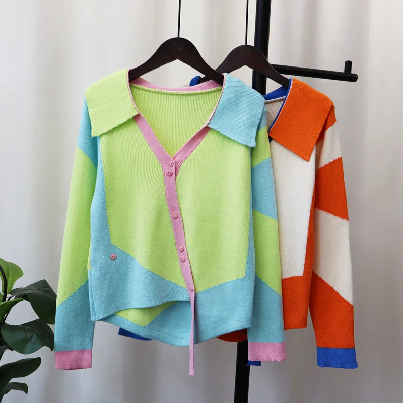 Korean Chic High-end Knitted Women Cardigan Spring Autumn New Female Sweater Jacket Coat
Korean Chic High-end Knitted Women Cardigan Spring Autumn New Female Sweater Jacket Coat