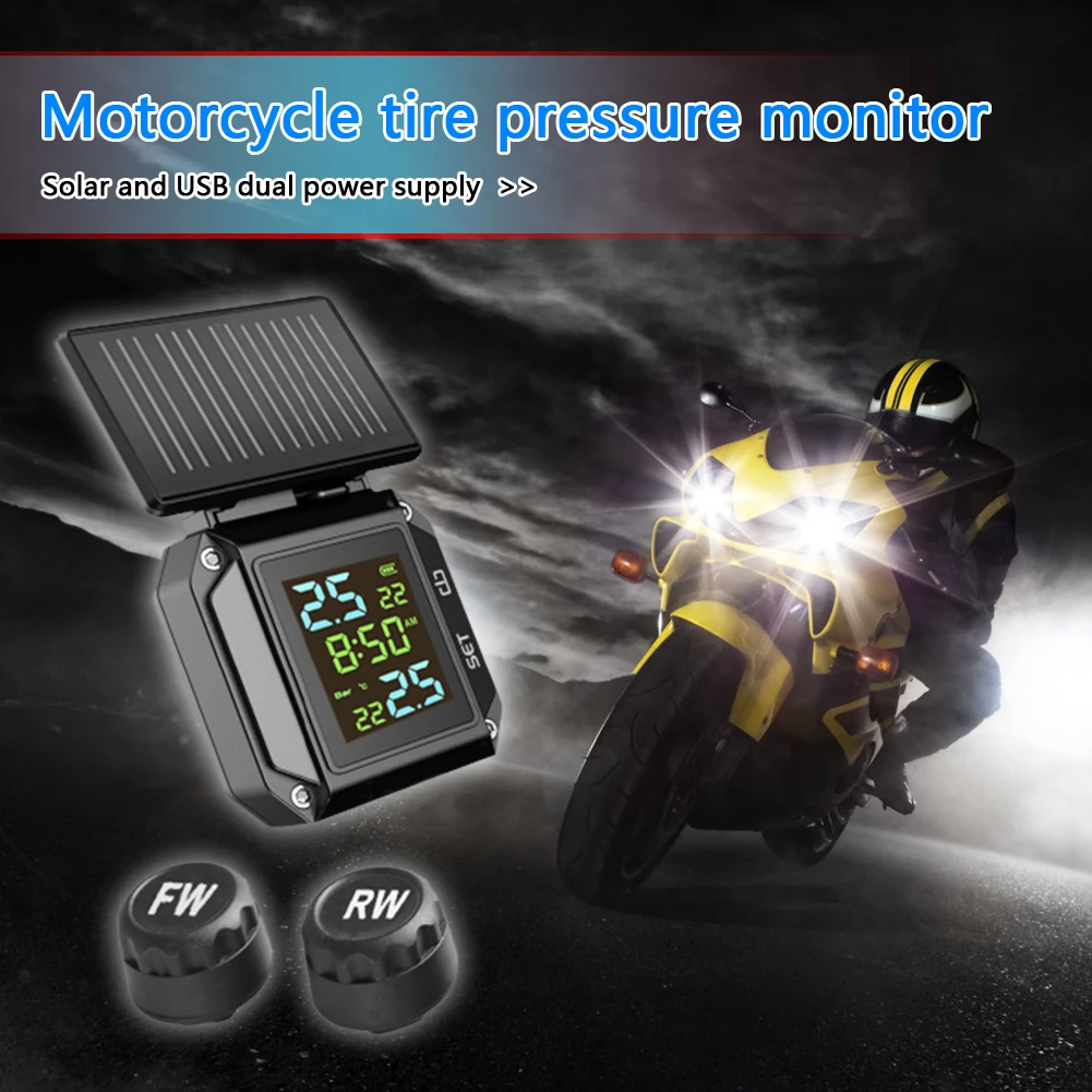 Motorcycle Tire Pressure Monitor IP68 Waterproof High Volume Alarm Sound Warning Wireless Monitor External M-04
Motorcycle Tire Pressure Monitor IP68 Waterproof High Volume Alarm Sound Warning Wireless Monitor External M-04