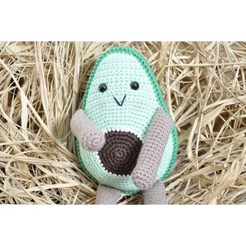 Male Child Toy Avacado Amigurumi ORGANIC toy | Игрушки и хобби