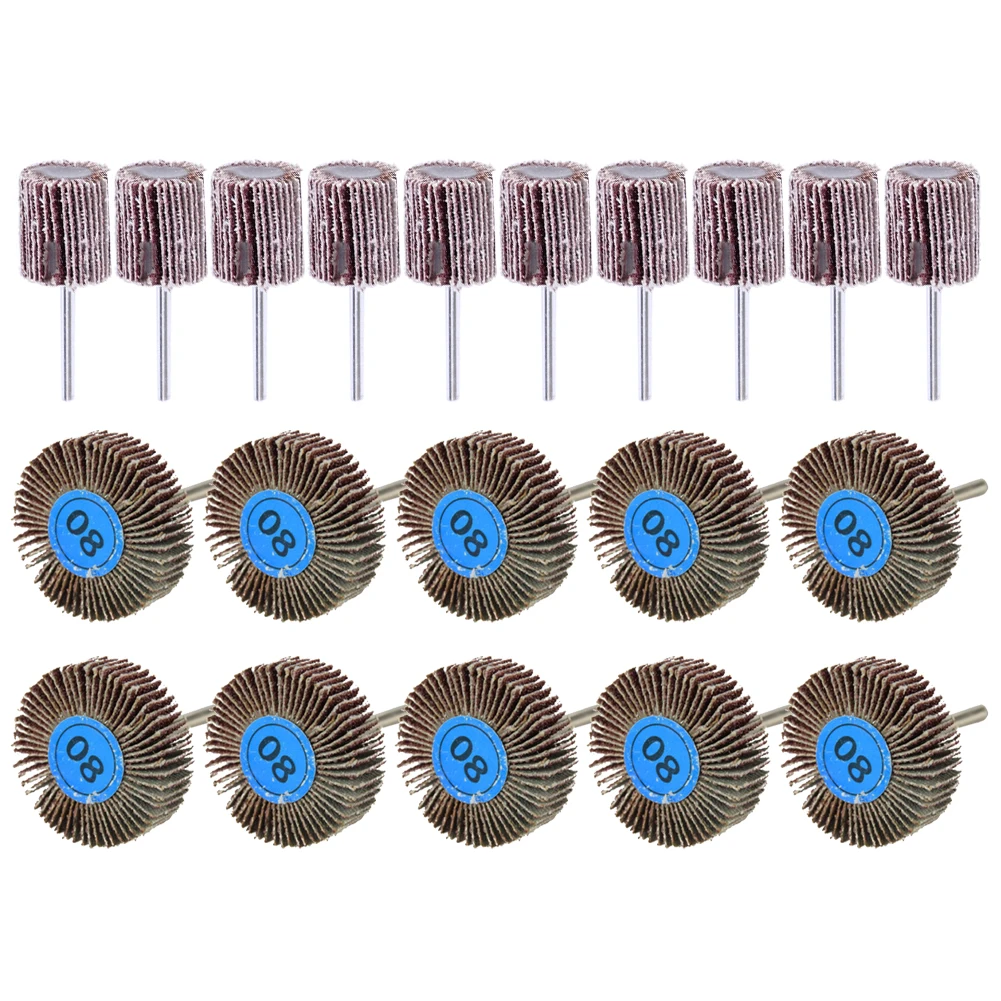 20 Pcs Flap Wheel Sanding Disc 32/25mm Sandpaper Grinding Buffing Brush For Power Rotary Tool Electrical Grinder Accessories
20 Pcs Flap Wheel Sanding Disc 32/25mm Sandpaper Grinding Buffing Brush For Power Rotary Tool Electrical Grinder Accessories
