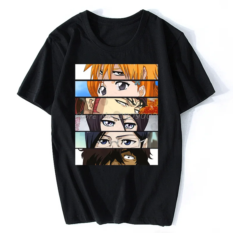 Аниме Bleach Kurosaki футболка Ичиго классический модный принт футболка Повседневная хлопковая Удобная пара футболки и топы уличная одежда
Аниме Bleach Kurosaki футболка Ичиго классический модный принт футболка Повседневная хлопковая Удобная пара футболки и топы уличная одежда