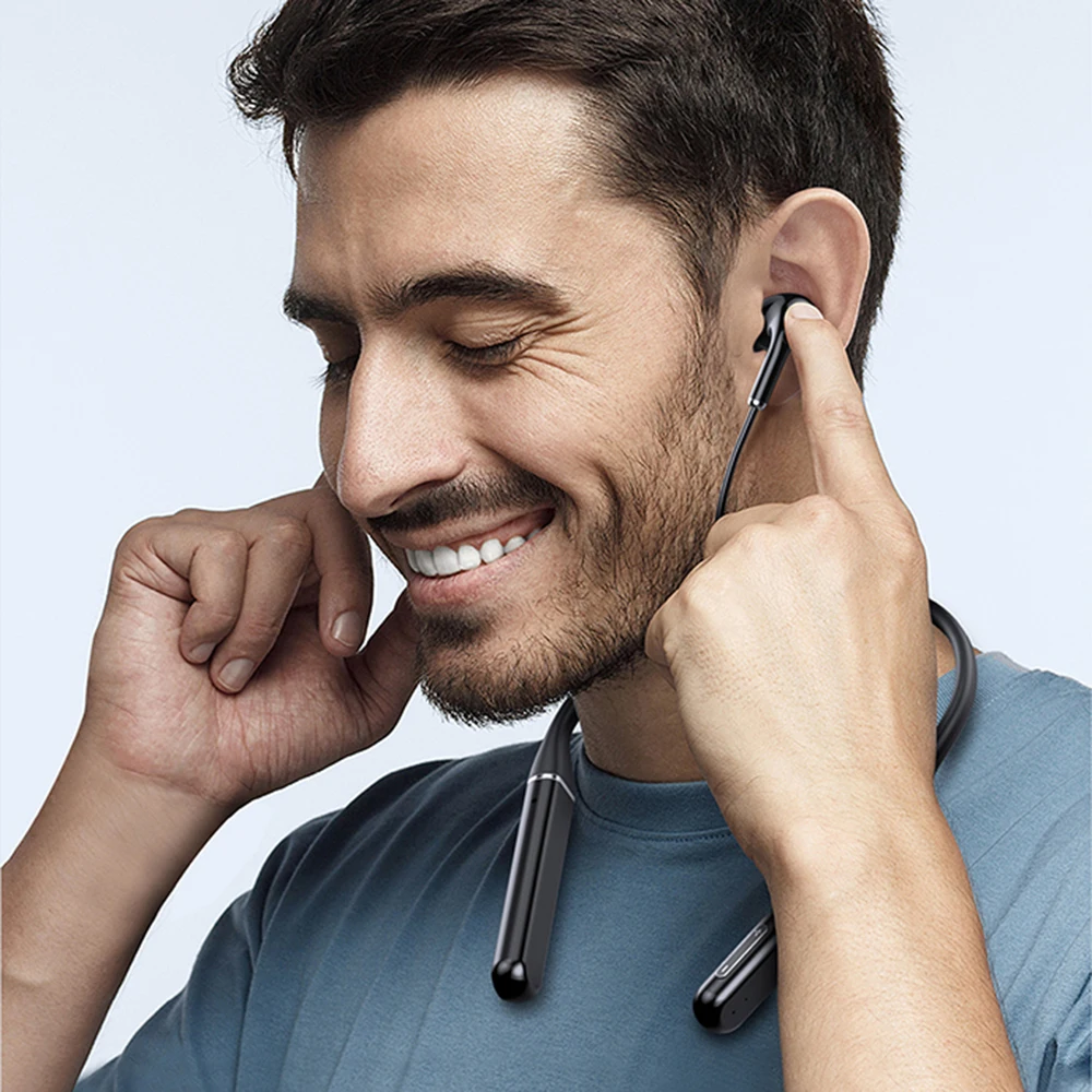 TWS 100 Hour Bluetooth-Compatible Earphones Stereo Wireless Headphones Magnetic Neckband Noise Cancelling Sports Running Headset
TWS 100 Hour Bluetooth-Compatible Earphones Stereo Wireless Headphones Magnetic Neckband Noise Cancelling Sports Running Headset