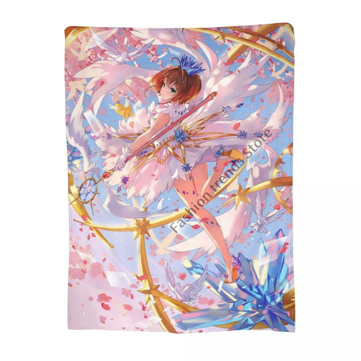 3D Printing Harajuku Anime Card Captor Sakura Bedding Sherpa Throw Blanket Bedspread Soft Comfortable Plush Blanket
3D Printing Harajuku Anime Card Captor Sakura Bedding Sherpa Throw Blanket Bedspread Soft Comfortable Plush Blanket