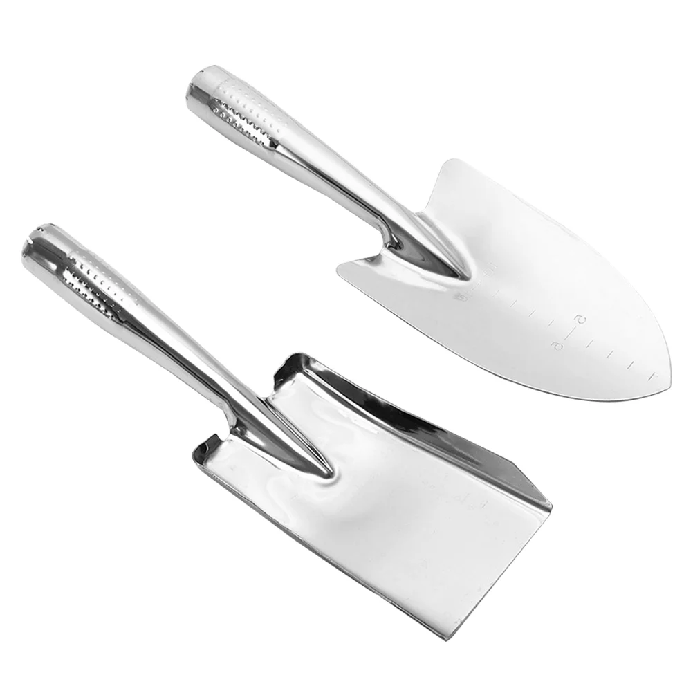 2Pcs Garden Hand Shovels Gardening Trowel Stainless Steel Camping for and Planting Garden Tools
2Pcs Garden Hand Shovels Gardening Trowel Stainless Steel Camping for and Planting Garden Tools