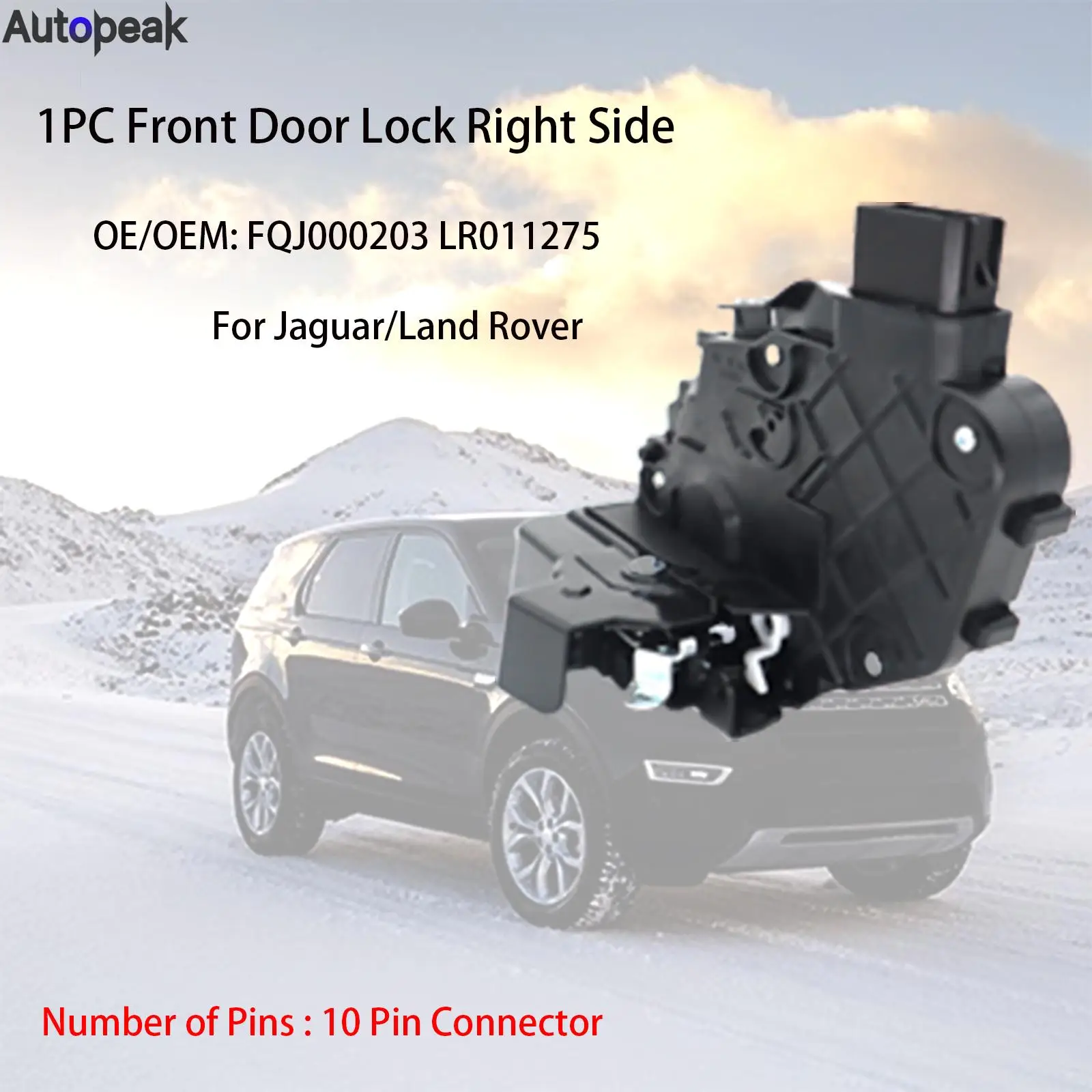 1X For Land Rover Freelander 2 Jaguar XF Saloon/Estate Car Front Right Driver Side Door Lock FQJ000203 LR011275 Car Accessories
1X For Land Rover Freelander 2 Jaguar XF Saloon/Estate Car Front Right Driver Side Door Lock FQJ000203 LR011275 Car Accessories