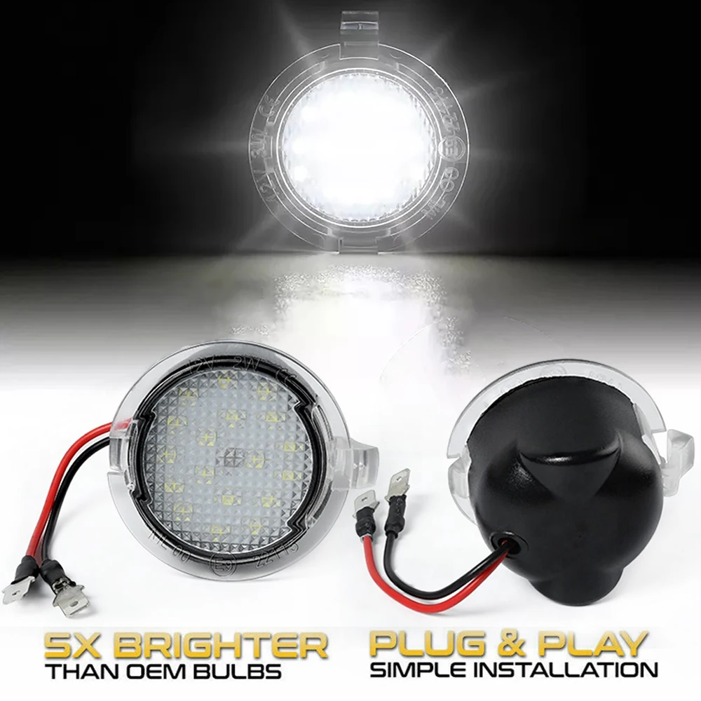 2Pcs Car Led Under Side Rearview Mirror Puddle Light For Ford Edge Mondeo F150 Ranger T6 Explorer Ranger Mustang 6 Expedition
2Pcs Car Led Under Side Rearview Mirror Puddle Light For Ford Edge Mondeo F150 Ranger T6 Explorer Ranger Mustang 6 Expedition