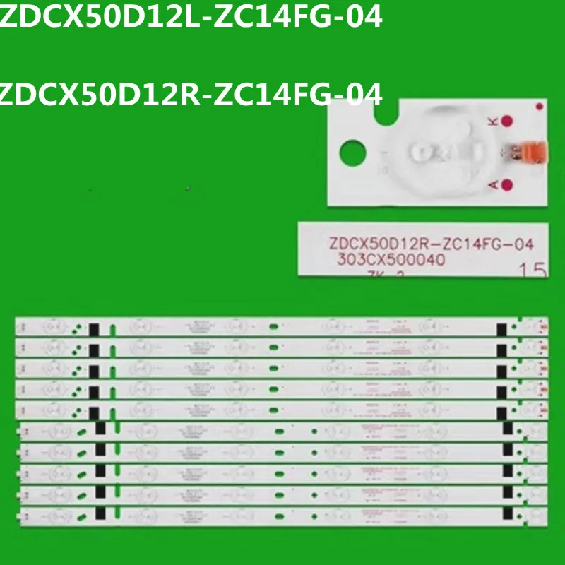 

Светодиодная лента для Telefunken TF-LED50S28T2 CX500DLEDM ZDCX50D12L-ZC14FG-04 303CX500040 PY63589B E320260