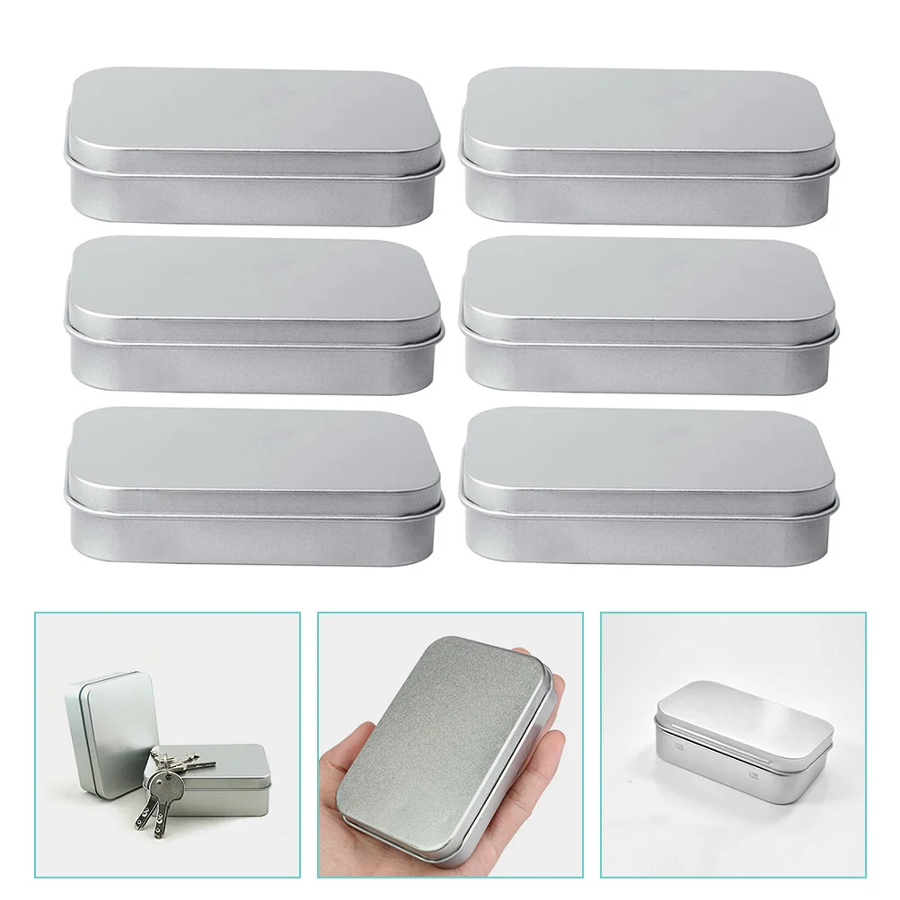 6Pcs Tinplate Boxes Tin Boxes Tin Container with Lids Cosmetic Sample Cases for Small Items Home Travel
6Pcs Tinplate Boxes Tin Boxes Tin Container with Lids Cosmetic Sample Cases for Small Items Home Travel