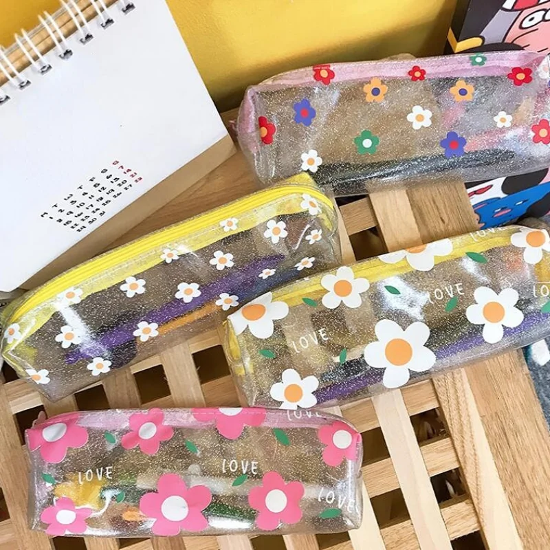 Transparent Pvc Pencil Bag Korean Stationery Fountain Pen Holder Pencil Pouch Retro Large Capacity Pen Case School Supplies
Transparent Pvc Pencil Bag Korean Stationery Fountain Pen Holder Pencil Pouch Retro Large Capacity Pen Case School Supplies