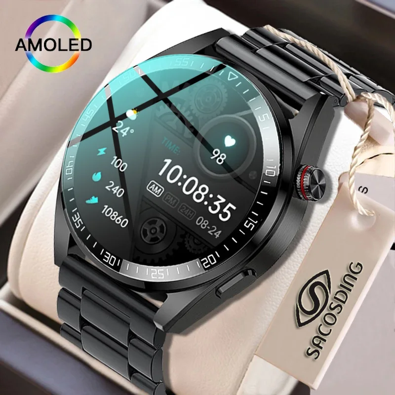2022 New Bluetooth Call Watch 454*454 AMOLED 1.39 Inch Screen Smart Watch Always Display The Time 8GB Local Music Smartwatch Men
2022 New Bluetooth Call Watch 454*454 AMOLED 1.39 Inch Screen Smart Watch Always Display The Time 8GB Local Music Smartwatch Men