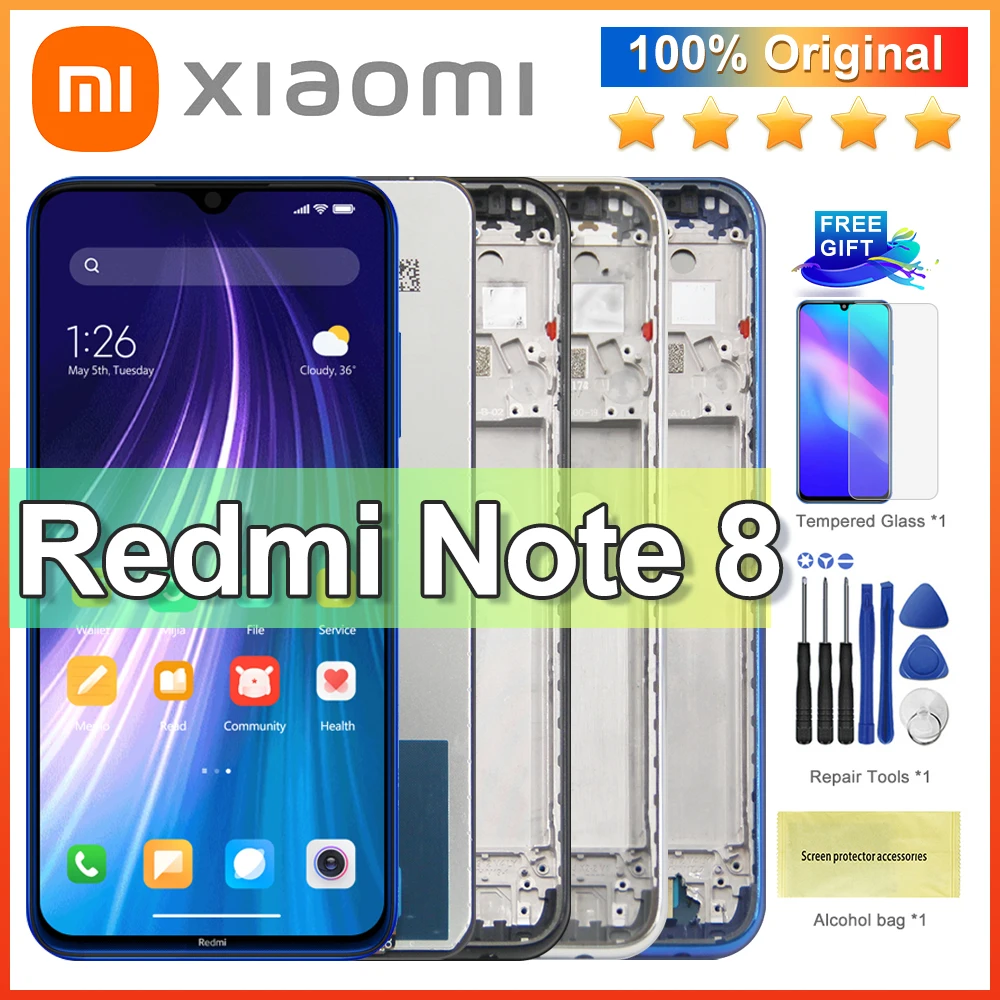 100% Оригинальный 6,3 ''для Xiaomi Redmi Note 8 ЖК-дисплей экран дигитайзер в сборе Замена для Redmi Note8 ЖК-сенсорный экран
100% Оригинальный 6,3 ''для Xiaomi Redmi Note 8 ЖК-дисплей экран дигитайзер в сборе Замена для Redmi Note8 ЖК-сенсорный экран