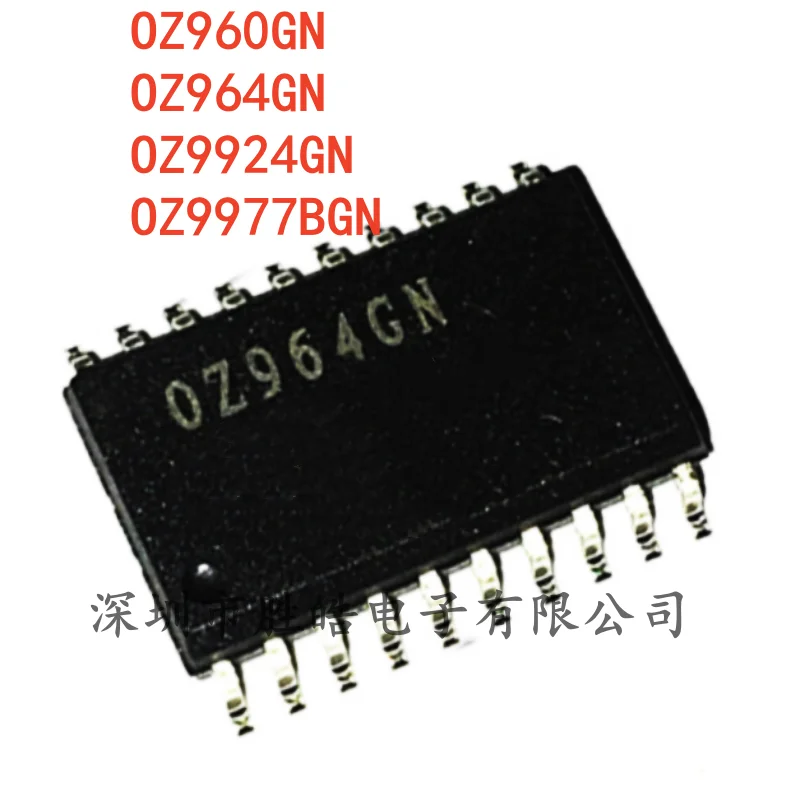 

(10PCS) NEW OZ960GN / OZ964GN / OZ9924GN / OZ9977BGN GN AGN BGN G SOP-20 Integrated Circuit