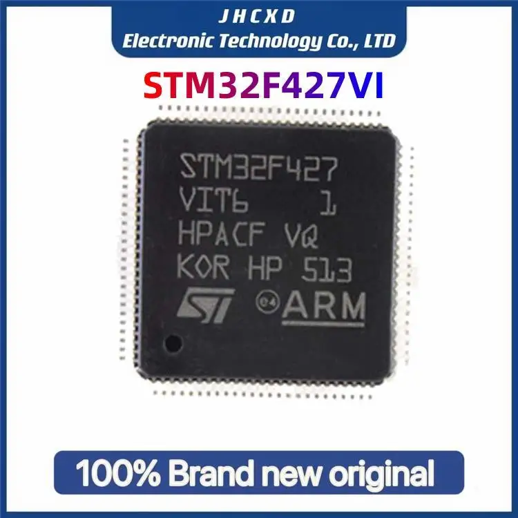 Original authentic STM32F427VIT6 LQFP-100 180MHz 2048KB microcontroller MCU 100% original and authentic
Original authentic STM32F427VIT6 LQFP-100 180MHz 2048KB microcontroller MCU 100% original and authentic