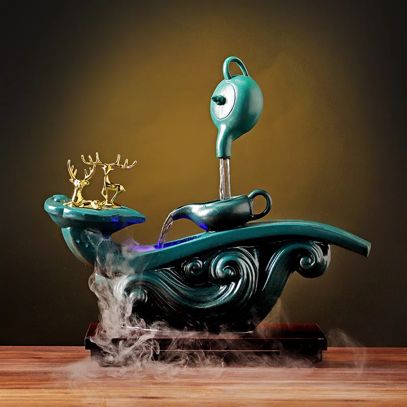 Креативное украшение «высокая гора и Плавная вода», колесо фэншуй на удачу, панель поверхности для офисного стола, украшение для дома
Креативное украшение «высокая гора и Плавная вода», колесо фэншуй на удачу, панель поверхности для офисного стола, украшение для дома