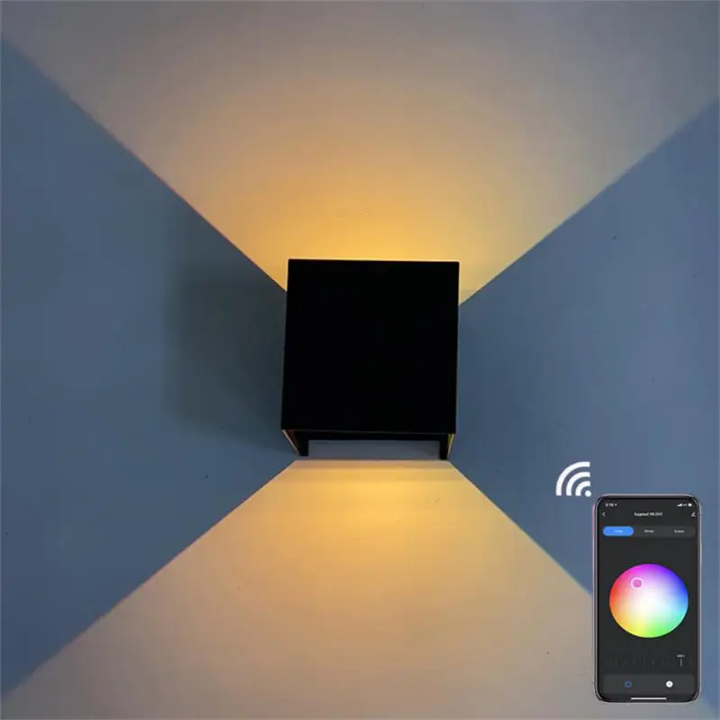 Tuya Wall Sconce Modern Wall Led Lighting Down Light Aluminum RGB Dimmable Led Wall Sconce Aisle Hallway Bedroom Art Deco
Tuya Wall Sconce Modern Wall Led Lighting Down Light Aluminum RGB Dimmable Led Wall Sconce Aisle Hallway Bedroom Art Deco