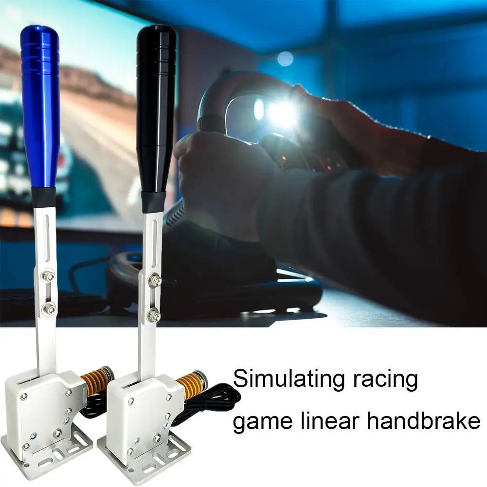 Simulation Racing Game PC USB Linear Handbrake for Logitech G29/G25/G27/G920 For Thrustmaster T300RS/GT Steering Wheel
Simulation Racing Game PC USB Linear Handbrake for Logitech G29/G25/G27/G920 For Thrustmaster T300RS/GT Steering Wheel