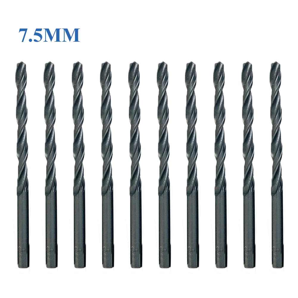 10pc/Set HSS Drill Bit Set Metric 2mm - 8mm For Metal Wood Precision 1MM-10MM Twist Drill Bit High Speed Steel
10pc/Set HSS Drill Bit Set Metric 2mm - 8mm For Metal Wood Precision 1MM-10MM Twist Drill Bit High Speed Steel