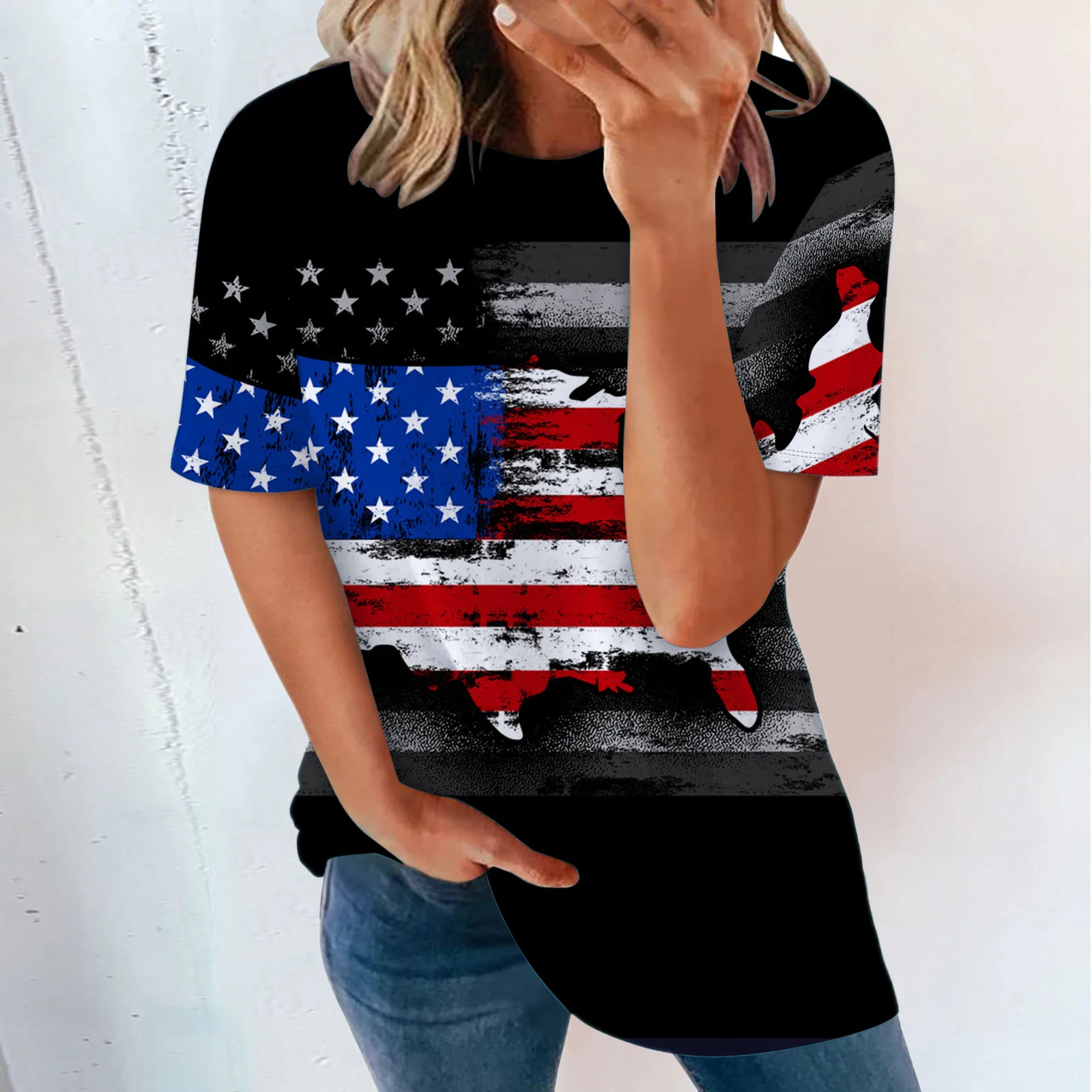 Oversize Tops Women Strape Print T Shirt Summer 2022 Casual Streetwear Short Sleeve V-Neck Loose T Shirts Plus Size 2XL 3XL
Oversize Tops Women Strape Print T Shirt Summer 2022 Casual Streetwear Short Sleeve V-Neck Loose T Shirts Plus Size 2XL 3XL