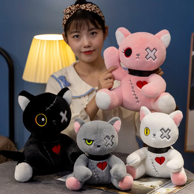 New 25-35CM Cartoon Creativity Dark Emotion Cat Plush Toy Doll High Quality Filling Cat Christmas Gift Collection by Fans
New 25-35CM Cartoon Creativity Dark Emotion Cat Plush Toy Doll High Quality Filling Cat Christmas Gift Collection by Fans