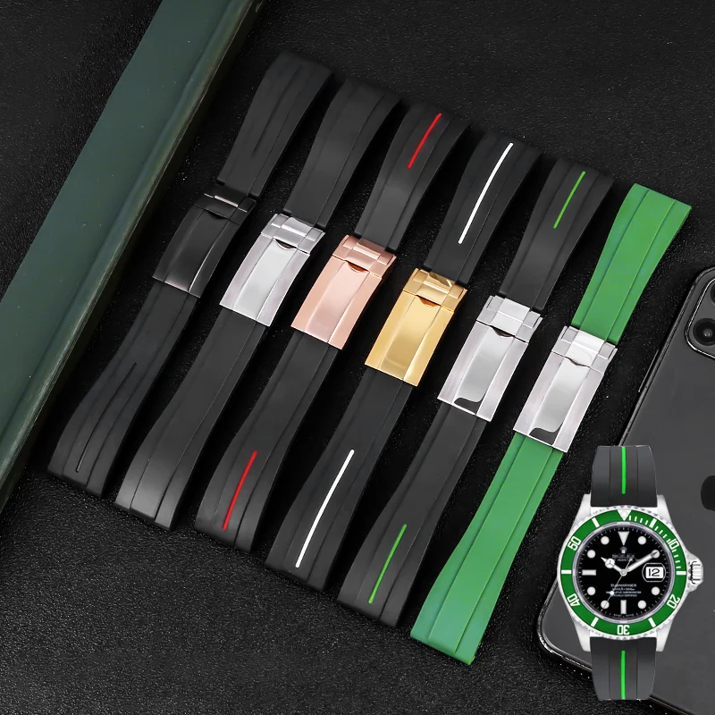 Ремешок для часов Rolex резиновый 20 мм 21 мм черный силиконовый браслет с водяным призраком мужской браслет с параллельным интерфейсом
Ремешок для часов Rolex резиновый 20 мм 21 мм черный силиконовый браслет с водяным призраком мужской браслет с параллельным интерфейсом