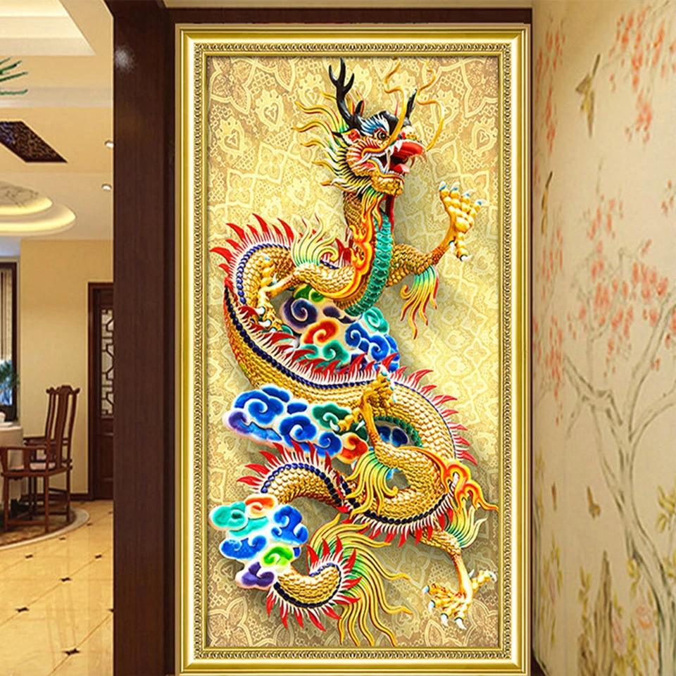 Large Chinese Dragon Diamond Mosaic 5D DIY Diamond Painting Cross Stitch Embroidery Kit Fantasy Animal Wall Art Home Decor Gift
Large Chinese Dragon Diamond Mosaic 5D DIY Diamond Painting Cross Stitch Embroidery Kit Fantasy Animal Wall Art Home Decor Gift
