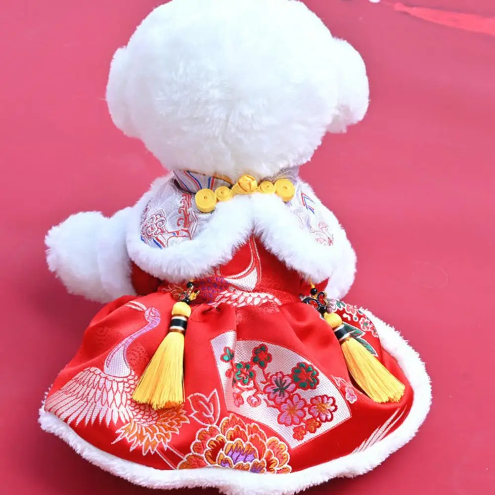 Pet Tang Suit Tassel Design Vibrant Color Button Closure Pattern WarmCloth Cat Dog Fleece Lined Dress Pet Costume Pet Supplies
Pet Tang Suit Tassel Design Vibrant Color Button Closure Pattern WarmCloth Cat Dog Fleece Lined Dress Pet Costume Pet Supplies