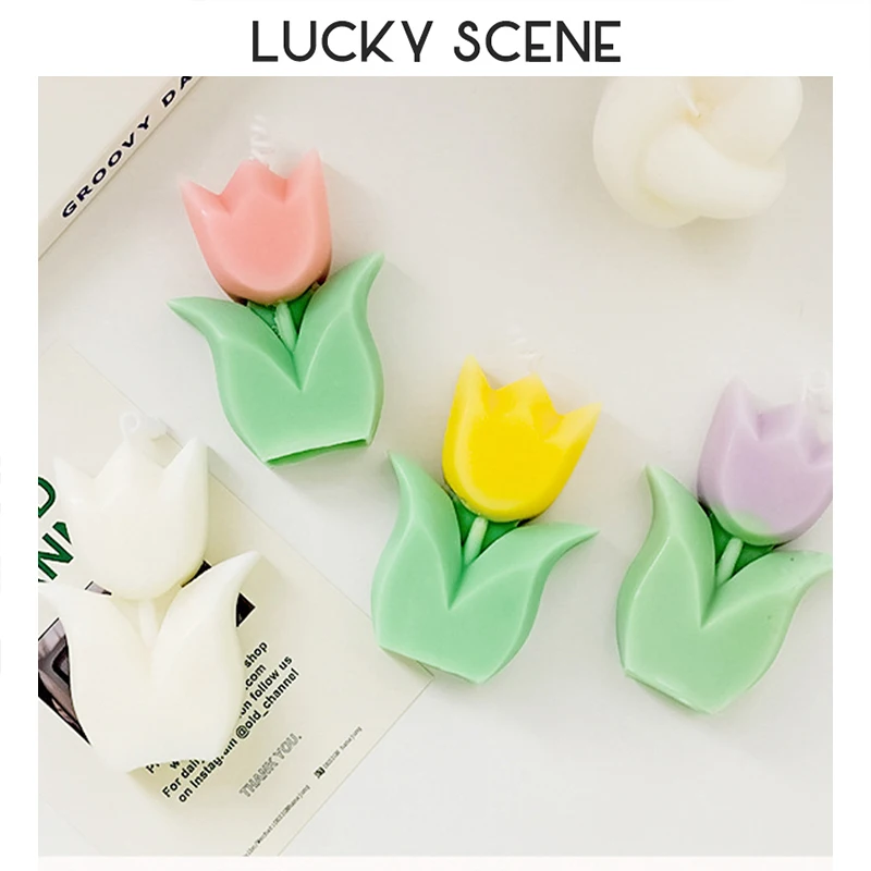Tulip Candle Valentine's Day Gift Home Decoration Souvenir Flower Aromatherapy S01591
Tulip Candle Valentine's Day Gift Home Decoration Souvenir Flower Aromatherapy S01591