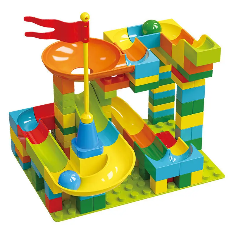 78-116 шт., Детский конструктор «Marble Race Run» 
78-116 шт., Детский конструктор «Marble Race Run»