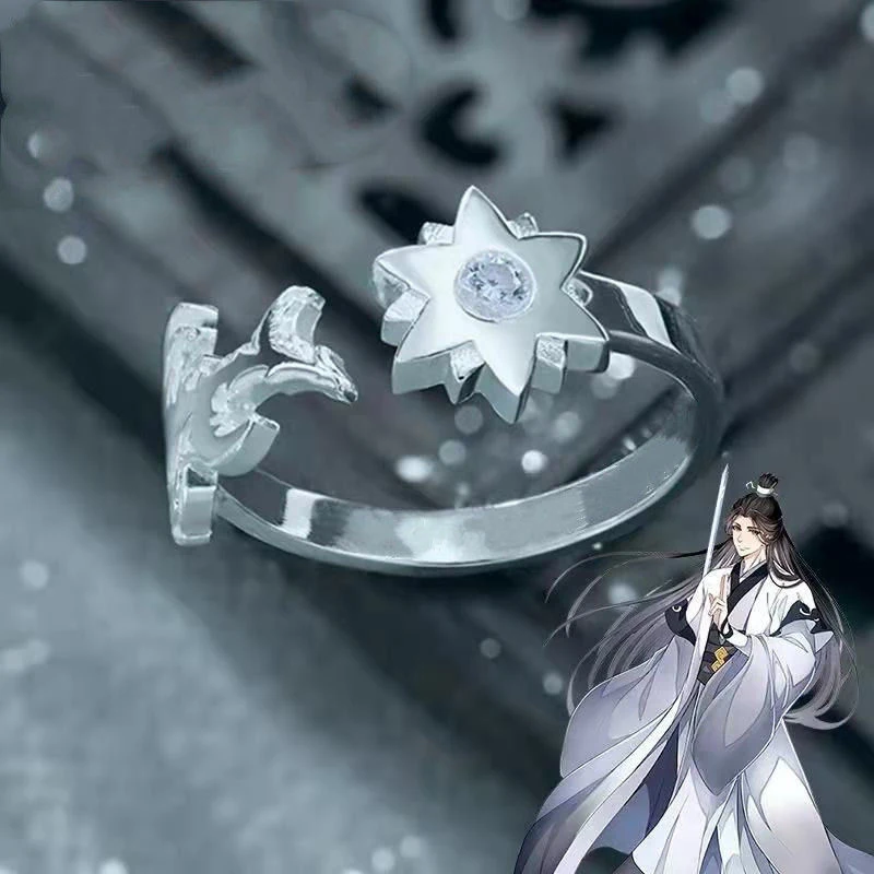 Anime Grandmaster of Demonic Cultivation Adjustable Ring Xiao Xingchen Cosplay Unisex Mo Dao Zu Shi Rings Jewelry Accessories
Anime Grandmaster of Demonic Cultivation Adjustable Ring Xiao Xingchen Cosplay Unisex Mo Dao Zu Shi Rings Jewelry Accessories