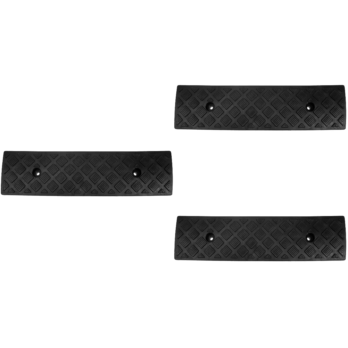 Set 3 Portable Step Mat Slope Rug Stair Carpet Treads Rubber Driveway Curb Ramps
Set 3 Portable Step Mat Slope Rug Stair Carpet Treads Rubber Driveway Curb Ramps