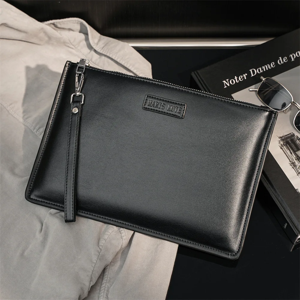 Простая модная мужская сумка-клатч в Корейском стиле, мужская сумка для Ipad, деловая Повседневная Сумка-клатч-конверт, сумка, кошелек из иску...
Простая модная мужская сумка-клатч в Корейском стиле, мужская сумка для Ipad, деловая Повседневная Сумка-клатч-конверт, сумка, кошелек из иску...