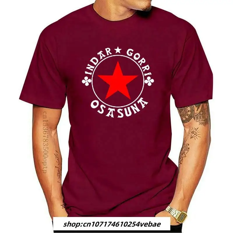 New Osasuna Indar Gorri T-shirt Men's Fashion Short Sleeves Cotton Tops Clothing Blue
New Osasuna Indar Gorri T-shirt Men's Fashion Short Sleeves Cotton Tops Clothing Blue