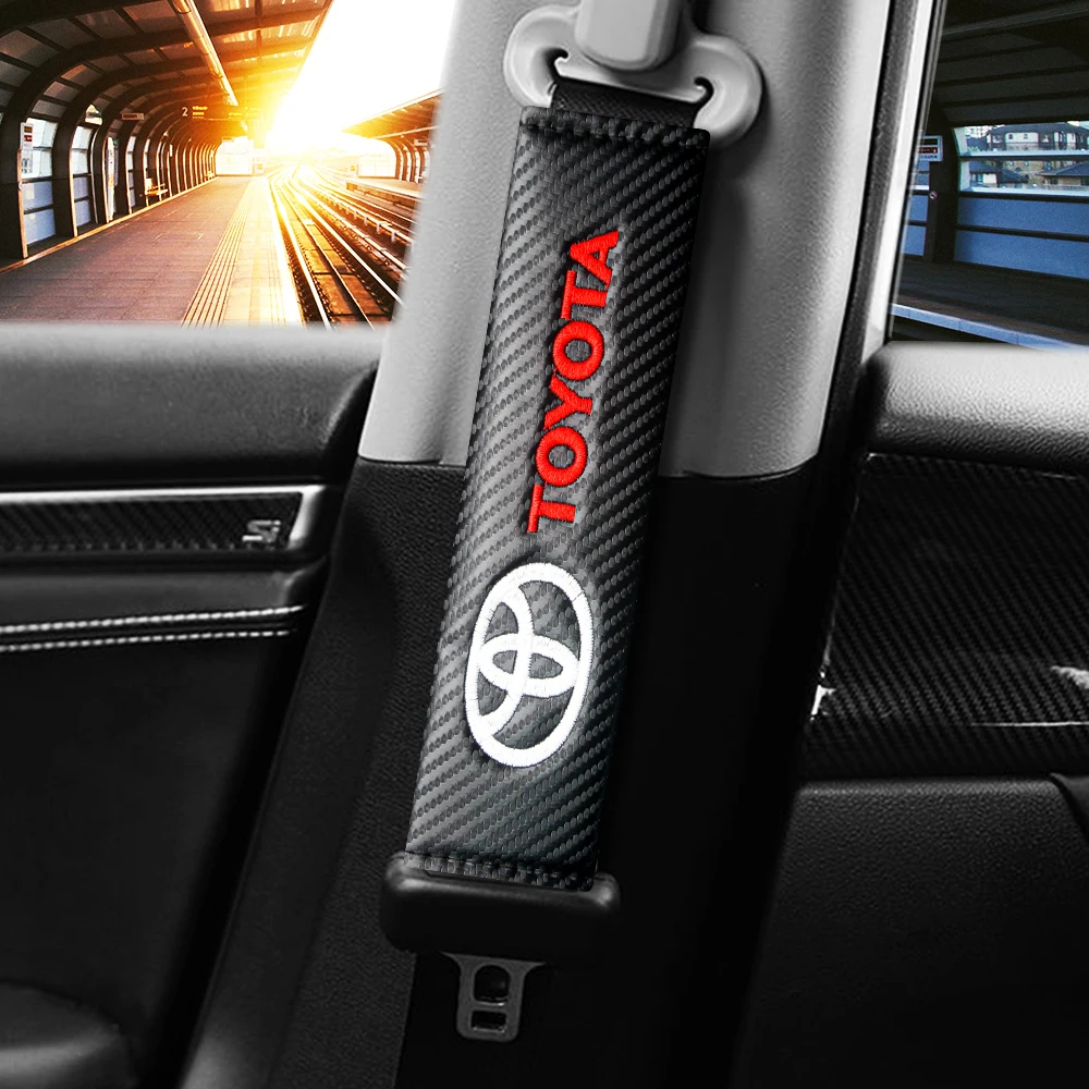 2PCS Car Seat Belt Cover Shoulder Pad Comfortable Driving For Toyota C-HR RAV4 Yaris Camry Land Cruiser Avalon Highlander
2PCS Car Seat Belt Cover Shoulder Pad Comfortable Driving For Toyota C-HR RAV4 Yaris Camry Land Cruiser Avalon Highlander