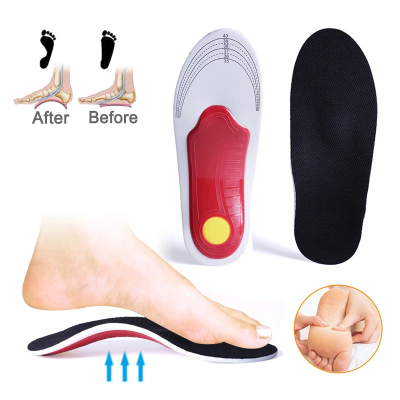 Sports Insole Black Women Correction Arch Support Flat Foot Orthopedic Insole Men Relieve Air Movement High Elastic Cushion
Sports Insole Black Women Correction Arch Support Flat Foot Orthopedic Insole Men Relieve Air Movement High Elastic Cushion