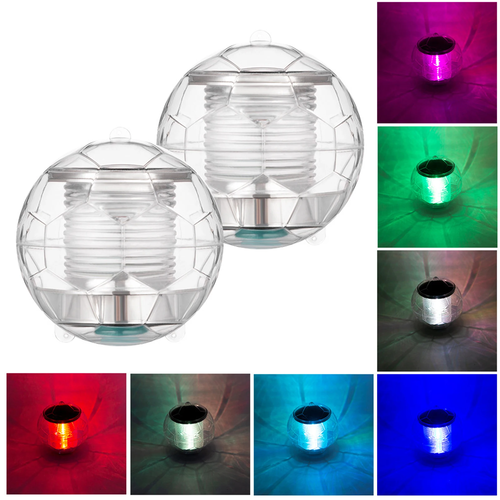 Solar Floating Pool Lights Solar Powered Color Changing Balls Lights Pool Garden Pond Party Decorations Waterproof LED Lights
Solar Floating Pool Lights Solar Powered Color Changing Balls Lights Pool Garden Pond Party Decorations Waterproof LED Lights