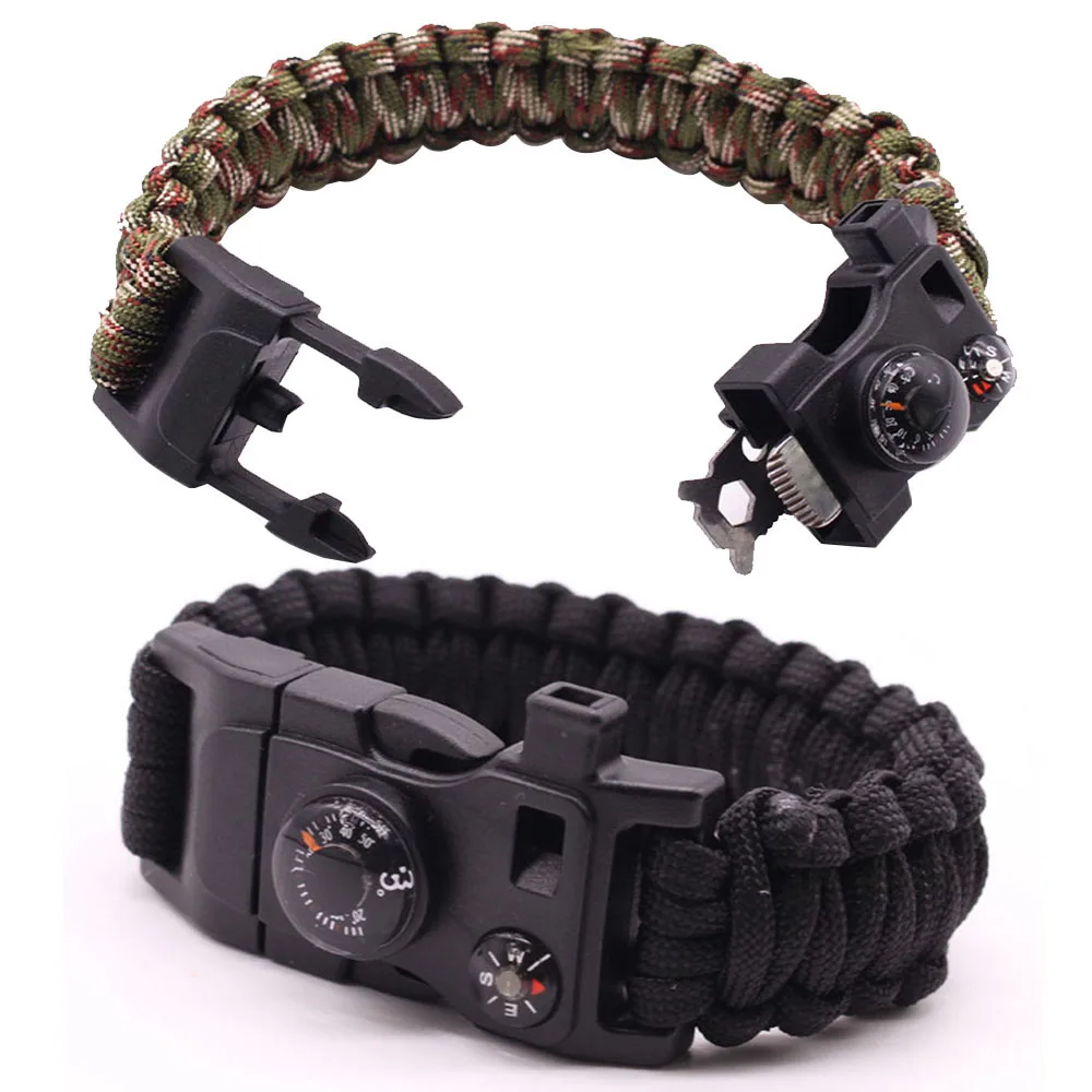 Многофункциональные браслеты для выживания на открытом воздухе рыболовный крючок на леске для женщин ментерметр компас свисток плетеные б...
Многофункциональные браслеты для выживания на открытом воздухе рыболовный крючок на леске для женщин ментерметр компас свисток плетеные б...
