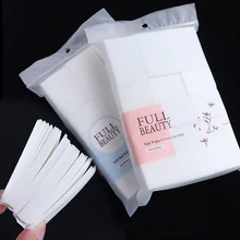 1 Pack Gel Nail Polish Remover Cotton Cleaner Paper Nails Wipe Pad Soak Off Lint-Free Nail Art Tips Manicure Tools Accessories