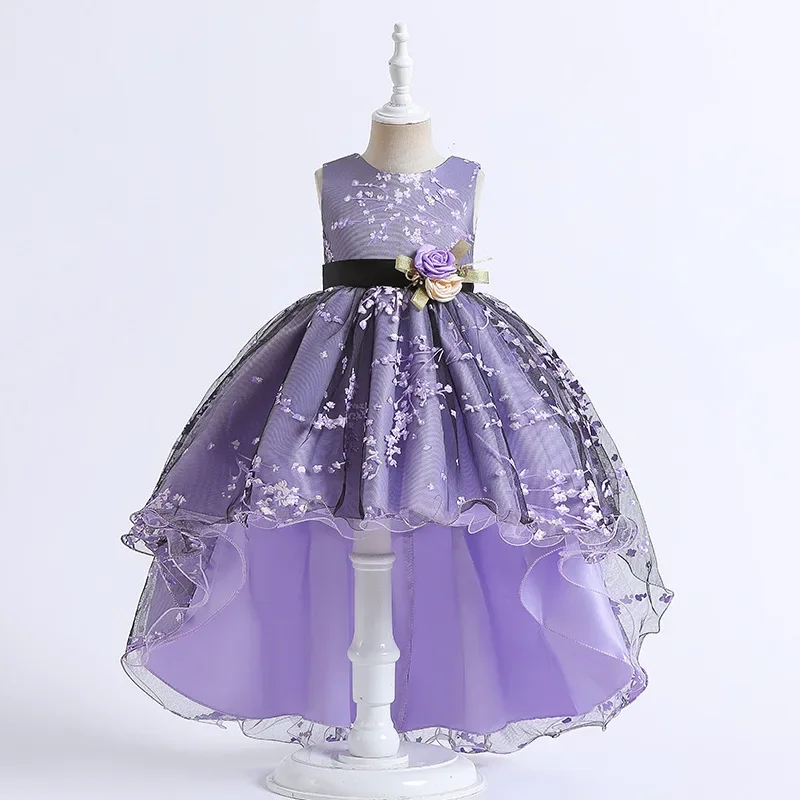 Girls' Sleeveless Princess Dress Print Trailing Performance Evening Dress Print Pomfret Dress Mesh Dress Summer Dress 
Girls' Sleeveless Princess Dress Print Trailing Performance Evening Dress Print Pomfret Dress Mesh Dress Summer Dress