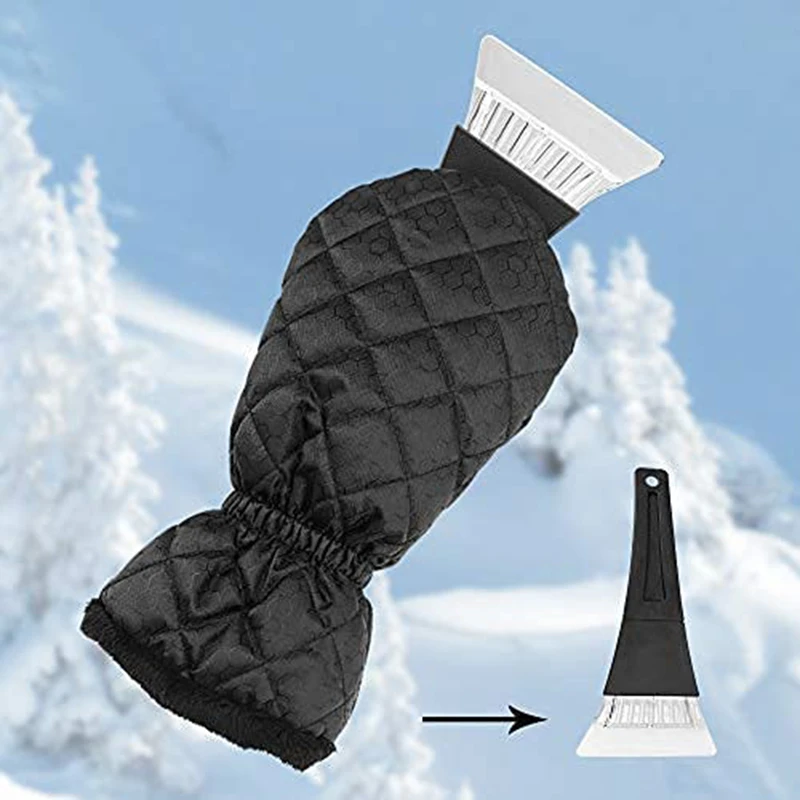 Ice Scrapers for Car Windshield Waterproof Warming Car Ice Scraper Mitt Scratch-Free Remover Tool for Auto, Truck, SUV
Ice Scrapers for Car Windshield Waterproof Warming Car Ice Scraper Mitt Scratch-Free Remover Tool for Auto, Truck, SUV