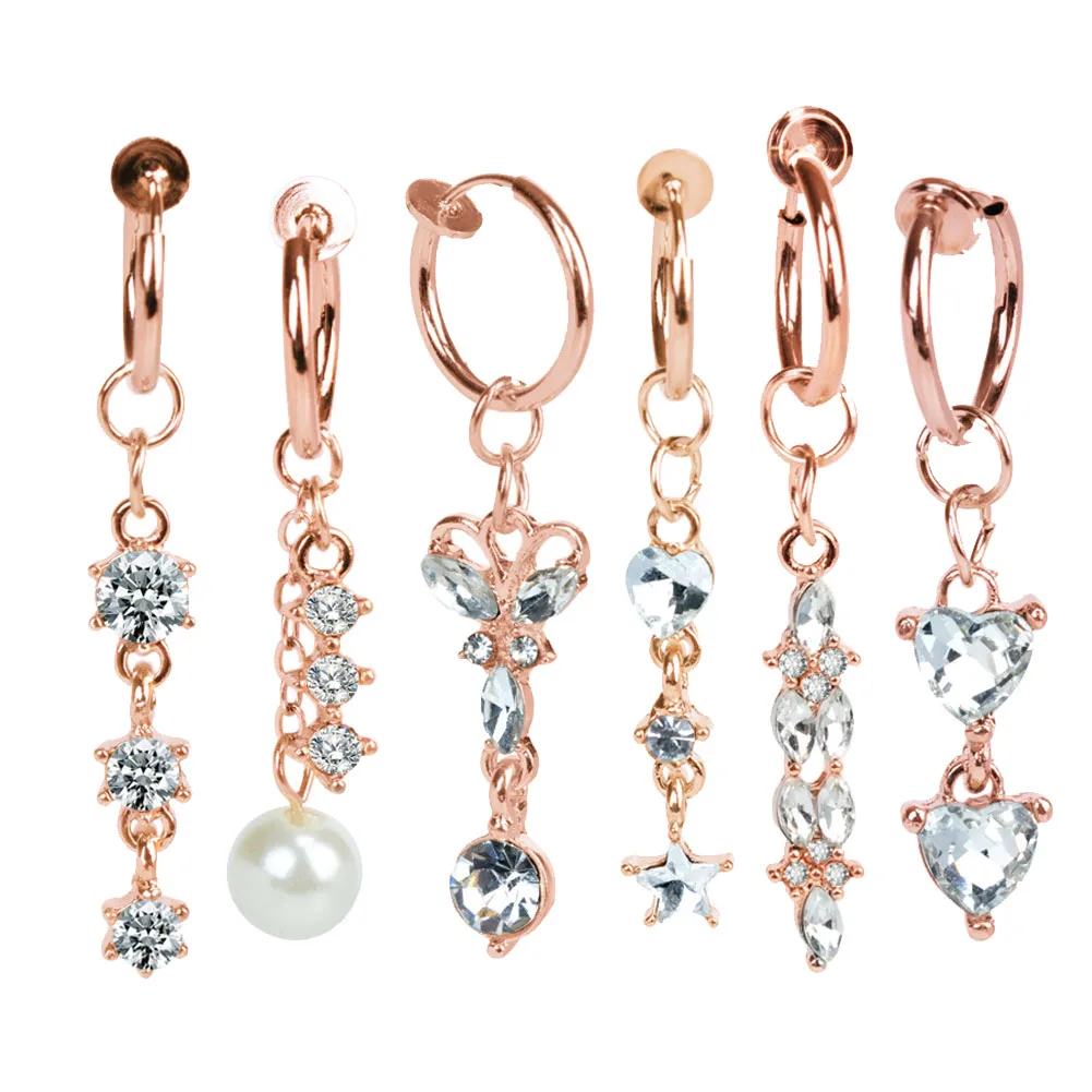 Heart Fake Belly Button Ring Fake Belly Piercing Butterfly Clip On Umbilical Navel Fake Pircing Butterfly Cartilage Earring Clip
Heart Fake Belly Button Ring Fake Belly Piercing Butterfly Clip On Umbilical Navel Fake Pircing Butterfly Cartilage Earring Clip