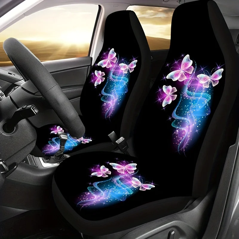 2pcs Butterfly Print Car Seat Covers for Women Universal Auto Front Seats Protector Fits for Car SUV Sedan Truck Car Seat Covers
2pcs Butterfly Print Car Seat Covers for Women Universal Auto Front Seats Protector Fits for Car SUV Sedan Truck Car Seat Covers
