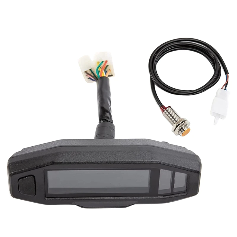 Цифровой Мотоцикл, спидометр, одометр с ЖК-дисплеем, электрический инжектор и карбюратор для России KR200
Цифровой Мотоцикл, спидометр, одометр с ЖК-дисплеем, электрический инжектор и карбюратор для России KR200