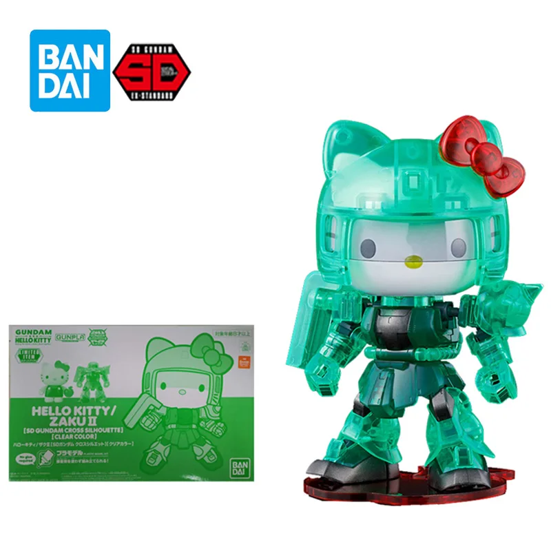 Оригинальная модель Bandai Gundam SDCS Hello Kitty/zakuii (прозрачный цвет) ограниченный товар пластиковый мобильный Костюм Аниме экшн-фигурки подарки
Оригинальная модель Bandai Gundam SDCS Hello Kitty/zakuii (прозрачный цвет) ограниченный товар пластиковый мобильный Костюм Аниме экшн-фигурки подарки