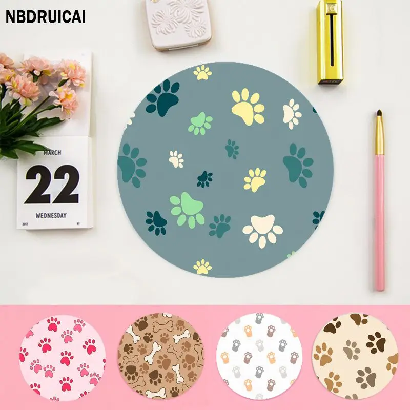 Cute Animal Paw Anti-Slip Round Big Promotion Table Mat Student Mousepad Computer Keyboard Pad Games Pad Office Desk Accessories
Cute Animal Paw Anti-Slip Round Big Promotion Table Mat Student Mousepad Computer Keyboard Pad Games Pad Office Desk Accessories