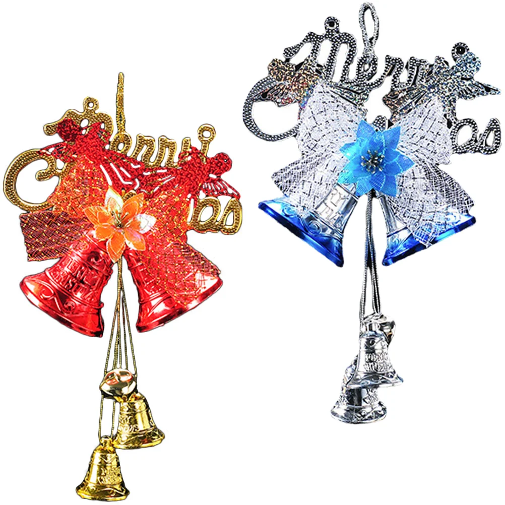 2 Pcs Home Accessories Decor Christmas Bell Ornament Tree Pendant Decorations Hanging Ornaments Pp Party Xmas Pendent
2 Pcs Home Accessories Decor Christmas Bell Ornament Tree Pendant Decorations Hanging Ornaments Pp Party Xmas Pendent
