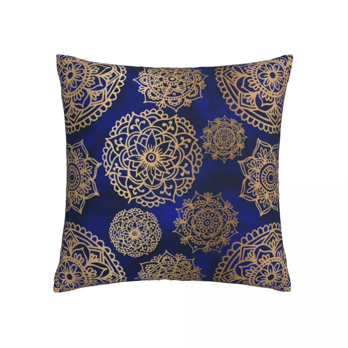 Beautiful Mandala Pattern Pillow Case Retro Blue Gold Bohemian Car Zipper Pillowcase Summer Modern Polyester Cover
Beautiful Mandala Pattern Pillow Case Retro Blue Gold Bohemian Car Zipper Pillowcase Summer Modern Polyester Cover