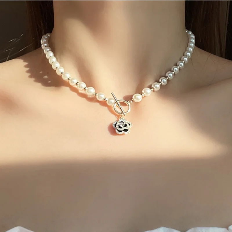 Vintage Pearl Necklace Collar De Perlas Necklaces Pearls Collier Perle for Women Collares Jewelry Kpop Pendants Collar Chain
Vintage Pearl Necklace Collar De Perlas Necklaces Pearls Collier Perle for Women Collares Jewelry Kpop Pendants Collar Chain