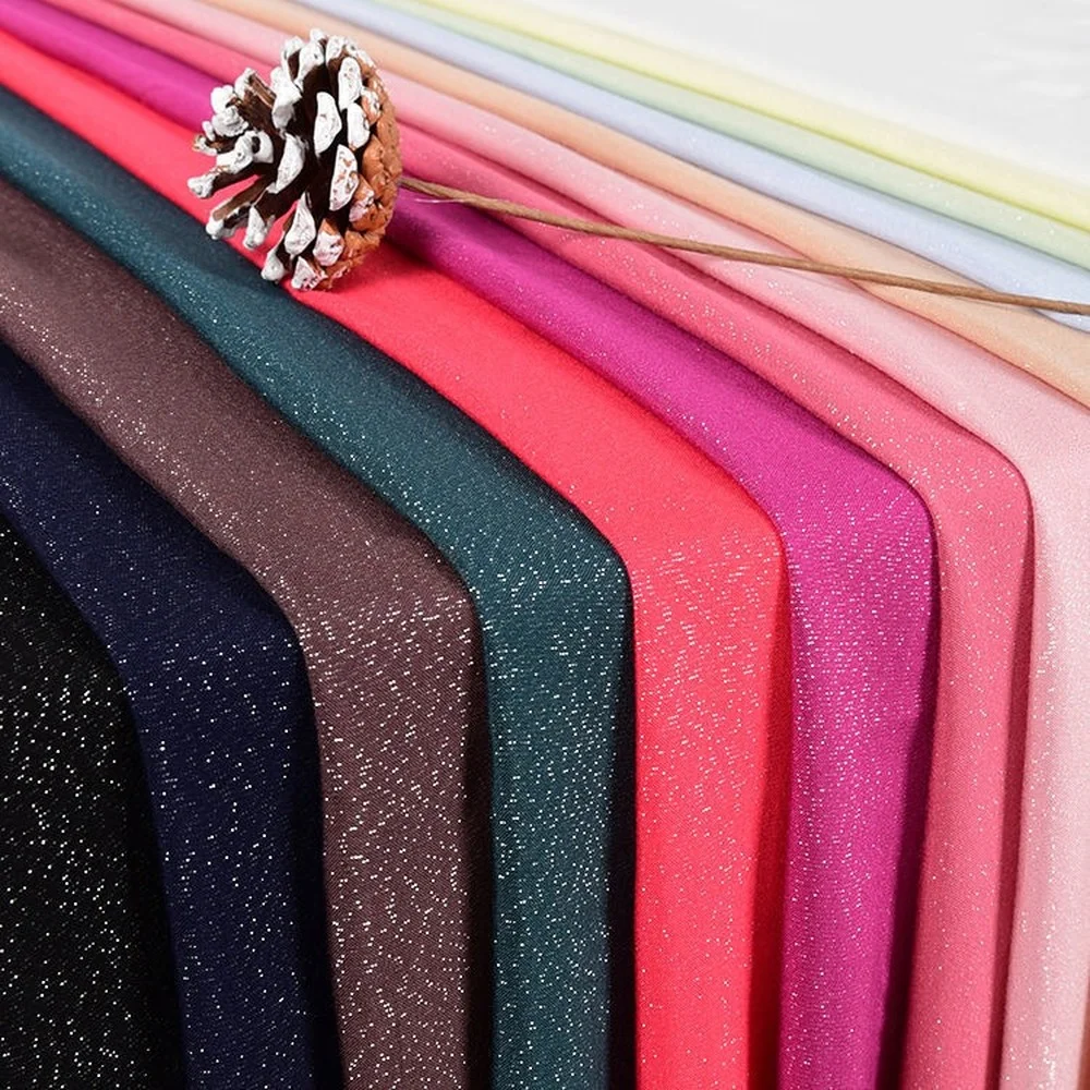 50*150cm Glitter Cotton Fabric Breathable Shirt Skirt Dress Sewing Cloth Handmade DIY Patchwork Material
50*150cm Glitter Cotton Fabric Breathable Shirt Skirt Dress Sewing Cloth Handmade DIY Patchwork Material